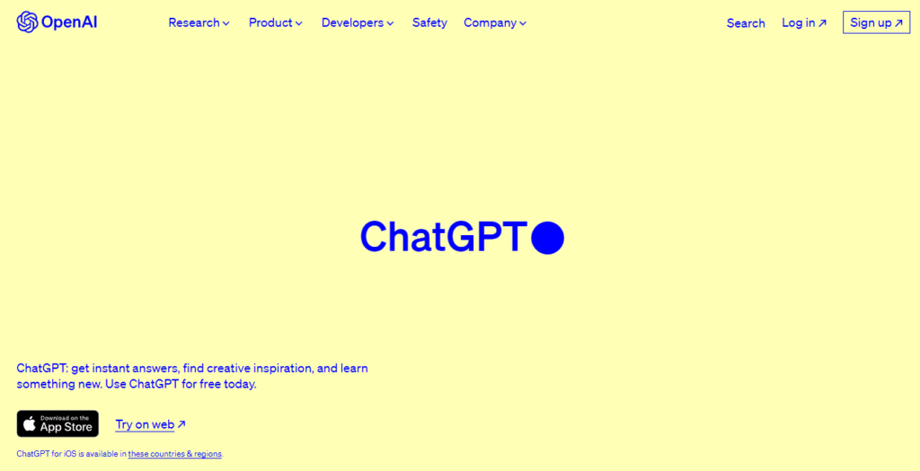 OpenAI ChatGPT